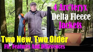 Arcteryx Delta Fleeces Old And New [upl. by Warms864]