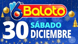 Resultado del Baloto del Sábado 30 de Diciembre de 2023  Ganador 😱🤑💰💵 [upl. by Ohare339]