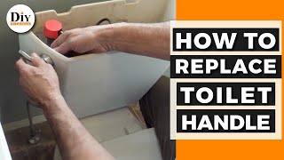 How To Change Your Toilet Handle Trip Lever  Korky Strongarm 6071 [upl. by Louisette]