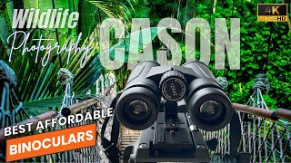 Wildlife amp Bird Photography with CASON 12X42 Long Distance Ultra HD Binoculars [upl. by Gnik]