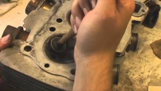 How to Engine Valve Lapping  1974 Honda CB750 rebuild Episode 3 [upl. by Giza]