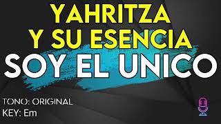 Yahritza Y Su Esencia  Soy El Unico  Karaoke Instrumental [upl. by Atiseret624]