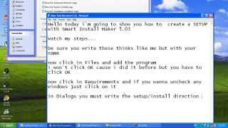 How to Create Setupexe [upl. by Esorbma]