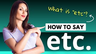 How to Pronounce ETC  English Pronunciation [upl. by Nivrehs863]