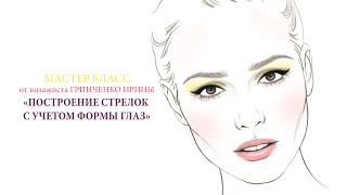 ПОСТРОЕНИЕ СТРЕЛОК С УЧЕТОМ ФОРМЫ ГЛАЗ КАК РИСОВАТЬ СТРЕЛКИ [upl. by Myrtle489]