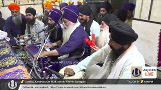 011 Dayalpur 24Oct2024 ThuEve Akhand Keertan Bhai Malkeet Singh Jee Phagwara [upl. by Aivyls]