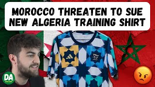 MOROCCO tried to SUE ADIDAS for new ALGERIA training jersey [upl. by Montano]