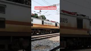 SARVODAYA EXPRESS  GANDHIDHAM  KATRA indianrailways [upl. by Haggerty46]