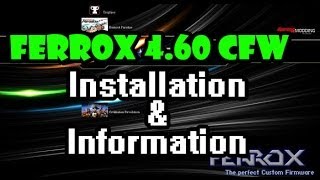 Ps3 cfw 460 ferrox installation tests and description [upl. by Yeslek]