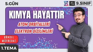 Atom Orbitalleri ve Elektron Dizilimi PDF 📌 9SINIF KİMYA YENİ MÜFREDAT 2025 📌1ÜNİTE GÜN5 [upl. by Jodoin721]