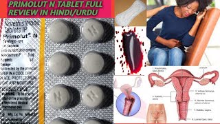 TABLET FOR IRREGULARHEAVYPAINFULPERIODSPROBLEMSPRIMOLUT N TABLET REVIEW IN HINDI URDU [upl. by Aenehs]