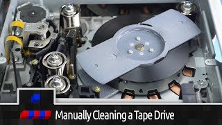 0x002A  Manually Cleaning a DLT Tape Drive [upl. by Howlend235]