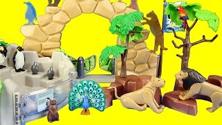 Playmobil City Life Large Zoo Toy Wild Animals Building Set Build Review [upl. by Anselmi]