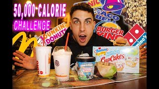 THE 50000 CALORIE CHALLENGE [upl. by Lynsey]