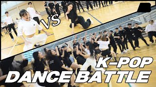 KPOP DANCE BATTLE AB vs A2be 춤으로 한번 붙어보자  방구석 여기서요 [upl. by Harlamert]