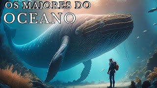 VIDA MARINHA 4K ULTRA HD  Os Maiores Animais dos Oceanos  Documentário em Português [upl. by Idarb136]