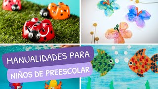 Manualidades para niños de preescolar [upl. by Ahtera]