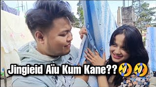 Jingieid Triangle ∆ KHASI COMEDY VIDEO [upl. by Coshow632]