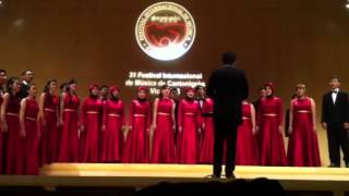 O NATA LUX  ITS Student Choir  Surabaya Indonesia [upl. by Llechtim990]