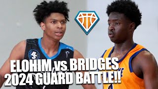 Tayshawn Bridges DROPS 30 in 2024 GUARD BATTLE w Isaiah Elohim  Belmont Shore vs KL Elite [upl. by Domph2]