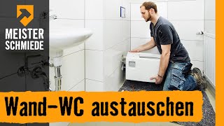 WandWC austauschen  HORNBACH Meisterschmiede [upl. by Tessler]