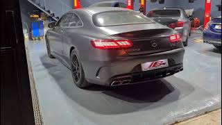 Mercedes S500 Coupe Stage 1 Catless Exhaust  Accelerate amp Sound [upl. by Saref]