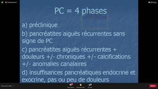 Gastro 28Pancréatite chronique PC [upl. by Borchert723]