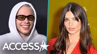 Is Pete Davidson Moving On From Kim Kardashian To Emily Ratajkowski [upl. by Pressey791]