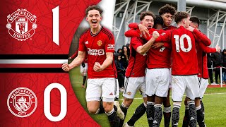 1️⃣2️⃣ League Wins In A Row 🔥  U18s United 10 Man City  Highlights [upl. by Aniz]