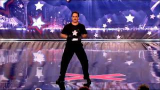 Primitivo Montoya Falls Off Stage FULL VIDEO HQ  Americas Got Talent Season 6 Atlanta [upl. by Roze582]