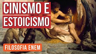 CINISMO E ESTOICISMO escolas do Helenismo  Filosofia para o Enem  Ernani Júnior da Silva [upl. by Sweatt]