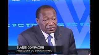 BLAISE COMPAORE  President of Burkina Faso exclusive interview in French [upl. by Ellehcyar152]