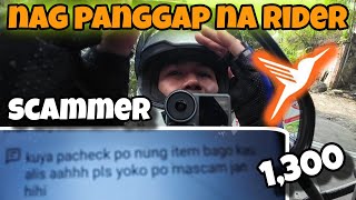 SCAMMER NAG PANGGAP NA RIDER  PARA MAKAPANG SCAM  AWARENESS  LALAMOVE [upl. by Aleece330]