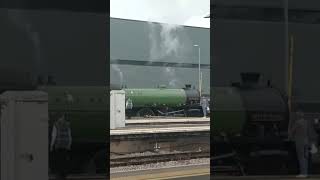 Rail tour steam train Mayflower going to Paignton on the 15th of June [upl. by Dalia]