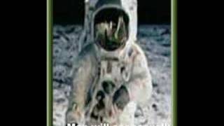 Neil Armstrong talking backwards on the moon [upl. by Aniral]