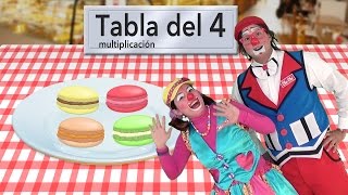 Multiplicación Tabla del 4 [upl. by Pembroke925]