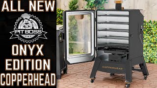 IS THE PIT BOSS ONYX EDITION COPPERHEAD VERTICAL PELLET SMOKER RIGHT FOR YOU UNBOXING amp HIGHLIGHTS [upl. by Sieracki]