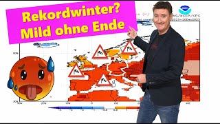 Rekordwinter CFSPrognose voll auf Mildkurs Dominiert Westwetterlage bis Ende Februar Unwetter [upl. by Hudgens49]