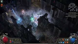 PoE 2 Frost Wall Fireball CoF Comet Gameplay [upl. by Nylasej]