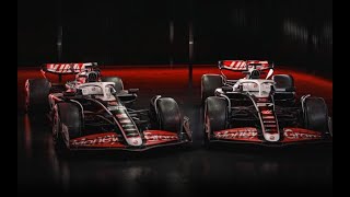 Nuova HAAS F1 2024 prefigurazione della Ferrari [upl. by Leinad]