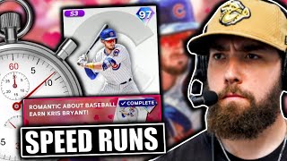 Romantic About Baseball SPEED RUN  MLB The SHow 24 Diamond Dynasty [upl. by Wickner]