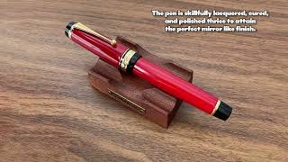 Pilot Custom Urushi Fountain Pens at Makoba [upl. by Phina]