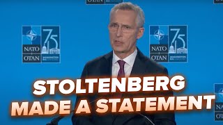 Jens Stoltenbergs Address at the 2024 NATO Summit [upl. by Wrdna]