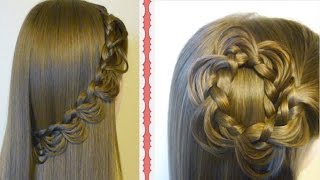 The Melting Braid Tutorial amp 2 Cute Hairstyles [upl. by Niltyak]