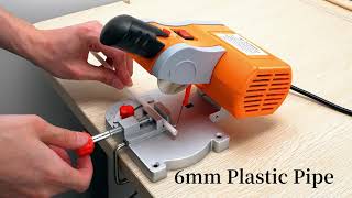 BEAMNOVA Mini Miter Saw Electric Power Table Saw Benchtop CutOff Chop Saw Orange [upl. by Harlin110]