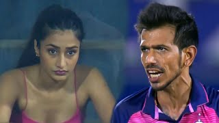 Yuzvendra Chahal got out of control after seeing wife Dhanashree Verma again in LSG vs RR IPL [upl. by Musa]