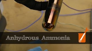 Distilling pure anhydrous ammonia [upl. by Rust496]