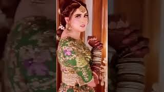 Kanwal mehndi dress kanwalzulqarnain viralvideo trending [upl. by Haeluj]