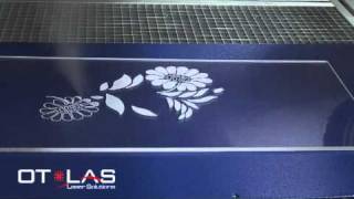 Laser engraving plexiglass [upl. by Salene]