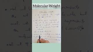 Molecular weight boards science [upl. by Cressy789]